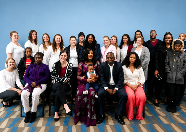 Ministry team group portrait