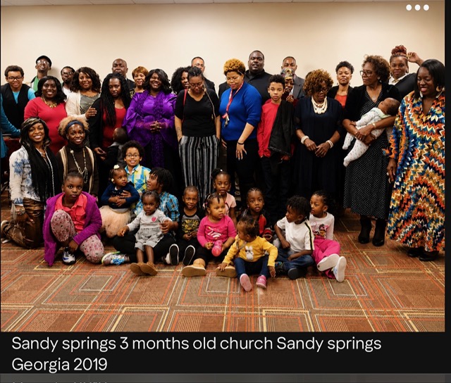 Sandy Springs Church, Sandy Springs, GA — Three months old