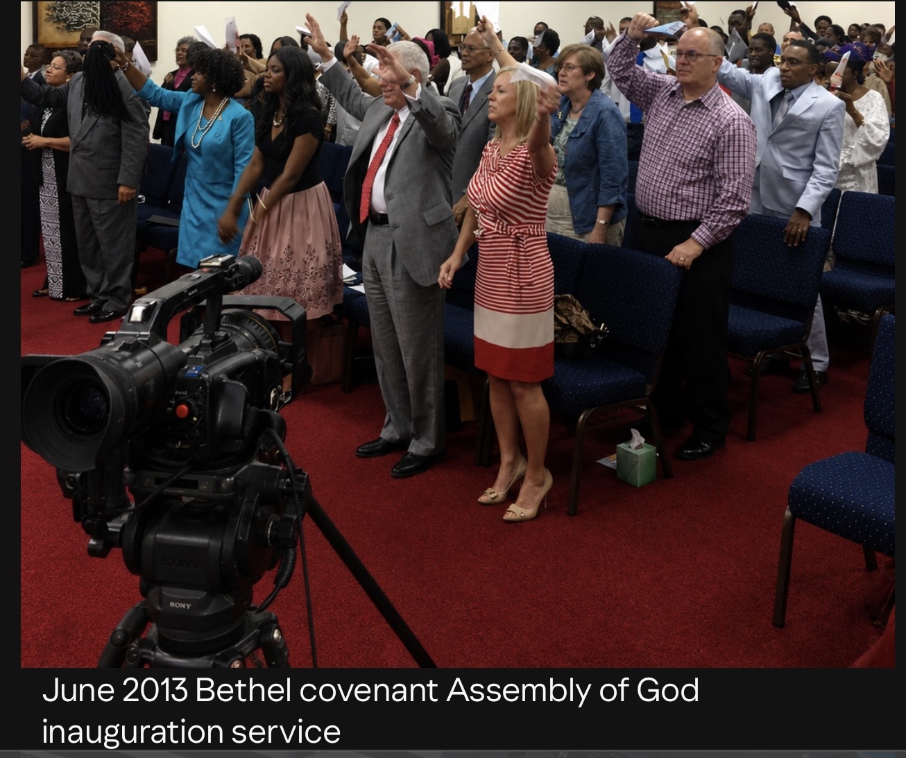 Bethel Covenant Assembly of God, San Antonio, TX — Inauguration service